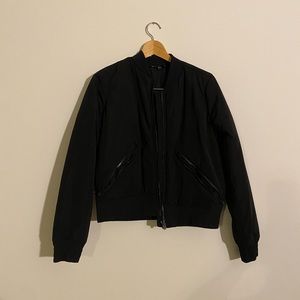 Athleta Puffer Bomber Jacket